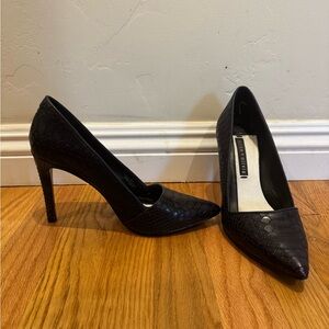 Alice and Olivia Dark Blue Heels